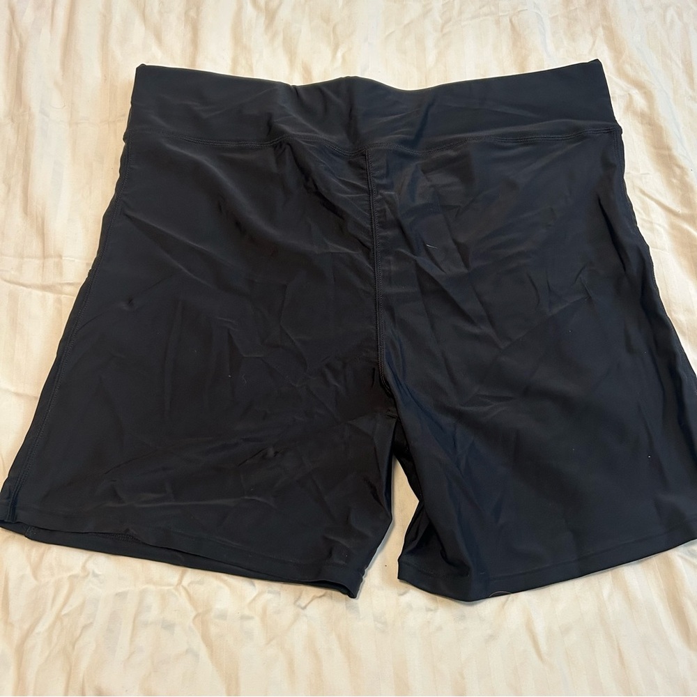BloomChic Black Performance Shorts